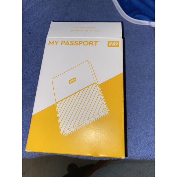 My Passport Portable Storage 1TB Blue In Package .New 2016 - Picture 1 of 3